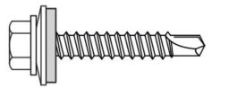 Plattenbefestiger - LM 0011 nadelgrün - Edelstahl