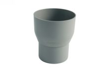 Marley Reduzierstück von 87 mm Ø auf Fallrohr DN 75 - Farbe grau