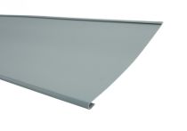 Marley Traufstreifen (für geneigtes Dach) 250 mm breit - Farbe grau