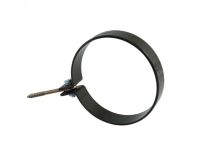 Marley Fallrohrschelle mit Ringschraube - Farbe braun
