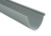Marley Duplex Dachrinne - Farbe grau