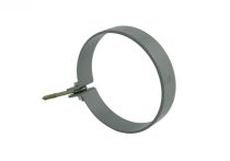 Marley Fallrohrschelle mit Ringschraube - Farbe grau