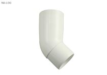 Marley Fallrohrbogen 45° - Farbe weiss DN53