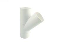 Marley Fallrohrabzweig 45° - Farbe weiss/75