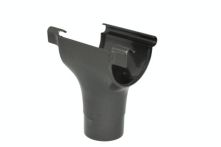 Marley Rinnenstutzen, RG 125/ DN 105, Farbe Anthrazit-Metallic DB 703