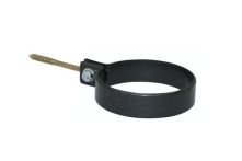 Marley Rohrschelle mit Ringschraube, DN 75, Farbe Anthrazit-Metallic DB 703