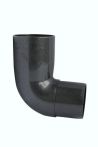 Marley Rohrbogen 87°, DN 53, Farbe Anthrazit-Metallic DB 703