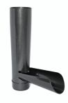 Marley Wasserablaufklappe, DN 53, Farbe Anthrazit-Metallic DB 703