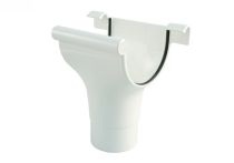 Marley Rinnenstutzen - Farbe weiss DN75/53