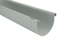 Marley Dachrinne DN 75, halbrund - Farbe grau