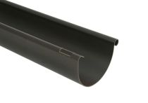 Marley Dachrinne, halbrund DN 75 - Farbe braun