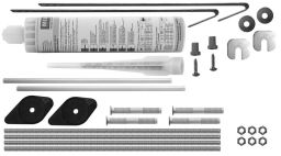 MEA Montageset für GFK-Lichtschacht für Dämmung bis 30 cm