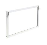 MEA Fensterflügel Kipp E mit Einfachglas 5 mm für Zarge 80 x 60 cm
