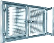 MEA Griff für 2-flügliges Stahlfenster