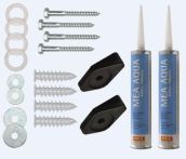 MEA Montageset für MEAMAX, inkl. 3x Montagekleber