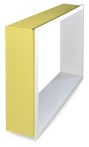 MEA Perimeterdämmung-Abdeckrahmen MEAFRAME für MEALUXIT 100 x 60 cm einteilig, gedämmt