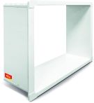 MEA Perimeterdämmung-Abdeckrahmen MEAFRAME für MEALUXIT 100 x 60 cm vierteilig