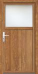 Meeth PVC Nebeneingangstür ProM 01 IOW Golden Oak / Weiß - 980x2000 mm