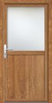 Meeth PVC Nebeneingangstür ProM 02 IOW Golden Oak / Weiß - 980x2000 mm