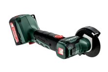 Metabo Akku-Winkelschleifer PowerMaxx CC 12 BL (600348500) Kunststoffkoffer 12V 2x2Ah Li-Ion + SC 30