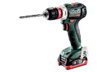 Metabo Akku-Bohrschrauber PowerMaxx BS 12 BL Q (601039800), Kunststoffkoffer, 12V 2x4Ah LiHD + ASC 55