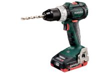 Metabo Akku-Bohrschrauber BS 18 LT BL (602325800), Kunststoffkoffer, 18V 2x LiHD + ASC 30-36 V