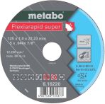 Metabo Flexiarapid super 115x0,8x22,23 mm, Inox, Trennscheibe, gekröpfte Ausführung (616208000)