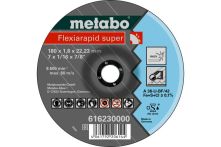 Metabo Flexiarapid super 180x1,8x22,23 Inox, Trennscheibe, gekröpfte Ausführung (616230000)