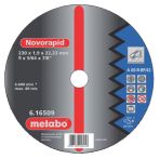 Metabo Novorapid 115 x 1,0 x 22,23 mm, Stahl, Trennscheibe, Form 41 (616505000)