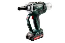 Metabo Akku-Blindnietpistole NP 18 LTX BL 5.0 (619002500), MetaLoc, 18V 2x Li-Ion + ASC 30-36 V