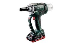Metabo Akku-Blindnietpistole NP 18 LTX BL 5.0 (619002800), MetaLoc, 18V 2x LiHD + ASC 30-36 V