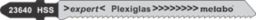Metabo 5 Stichsägeblätter, Plexiglas, Serie expert, 74/ 2,0 mm, HSS (623640000)