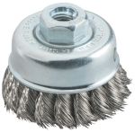 Metabo Topfbürste 65x0,5 mm/ 5/8, Stahldraht, gezopft, Drahtstärke 0,50 mm (623804000)