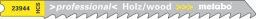 Metabo 5 U-Stichsägeblätter, Holz, Serie professional, 82/ 4,0 mm, Universalschaft (623944000)