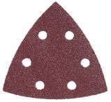Metabo 5 Haftschleifblätter 93x93 mm, P 40, Serie professional, für Dreieckschleifer (624940000)