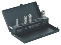 Metabo HSS-Kernbohrer-Set 3-tlg, 30 mm Arbeitslänge, Weldonschaft  19 mm (3/4) Zoll