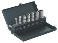 Metabo HSS-Kernbohrer-Set 6-tlg, 30 mm Arbeitslänge, Weldonschaft  19 mm (3/4) Zoll