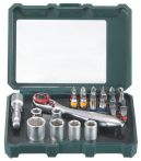 Metabo Bit-Box und Ratschenset SP, 26-teilig (626701000)