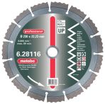Metabo Diamant-Trennscheibe, 115 x 2,15 x 22,23 mm, professional, UP, Universal (628111000)
