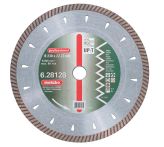 Metabo Diamant-Trennscheibe, 115 x 2,2 x 22,23 mm, professional, UP-T, Turbo, Universal (628124000)