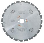 Metabo Kreissägeblatt HW/CT 216 x 30 x 2,4/1,8, Zähnezahl 24, Wechselzahn, Spanwinkel 5° neg. (628009000)