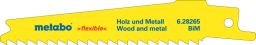 Metabo 5 Säbelsägeblätter, Holz+Metall, Serie flexible, 100x 0,9 mm, BiM, 4 mm/ 6 TPI (628265000)