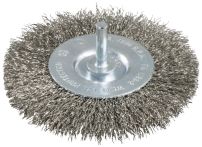 Metabo Rundbürste 75x0,3 mm/ 6 mm, Edelstahl, gewellt, mit 6 mm Schaft (630550000)
