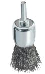 Metabo Pinselbürste 25x0,3 mm/ 6 mm, Stahl gewellt, mit 6mm Schaft (630554000)