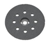 Metabo Stützteller 125 mm, gelocht, mittelharte Ausführung, mit Kletthaftung (631219000)