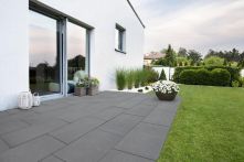 Metten Betonstein Terrassenplatte VITERBO Anthrazit 80x40x5 cm