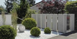 Metten Betonstein Stele ALESSIO Granitgrau-Weiß 22x10 cm