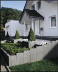 Metten Betonstein Stele ALESSIO Anthrazit 22x10 cm