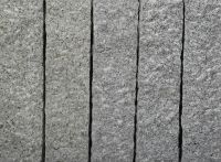 Metten Naturstein Palisade ARTIC GRANIT Hellgrau gestockt 12x12 cm