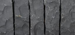 Metten Naturstein Palisade BASALT ANTHRAZIT geflammt 20x10 cm